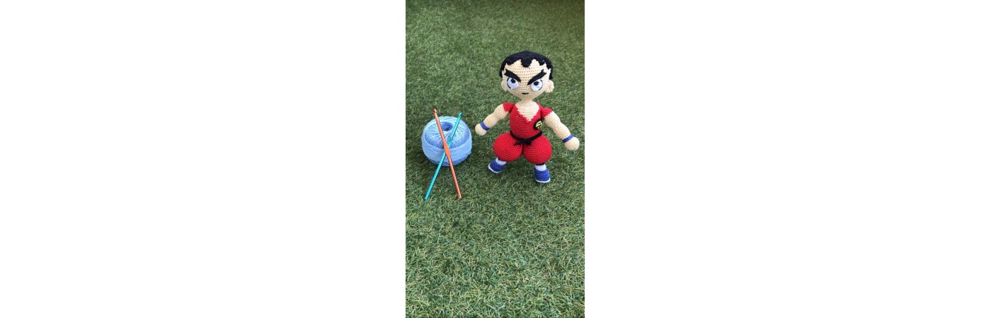 Goku Dragon Ball Z Crochet Doll 